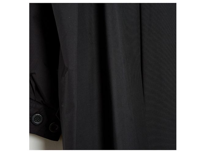 Chanel 80S TRENCH IN SETA NERO IN40/42 - vista 6