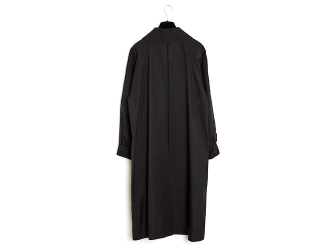 Chanel 80S TRENCH IN SETA NERO IN40/42 - vista 8