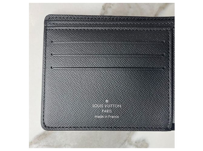 Louis Vuitton Portefeuille Multiple Dark grey - view 8