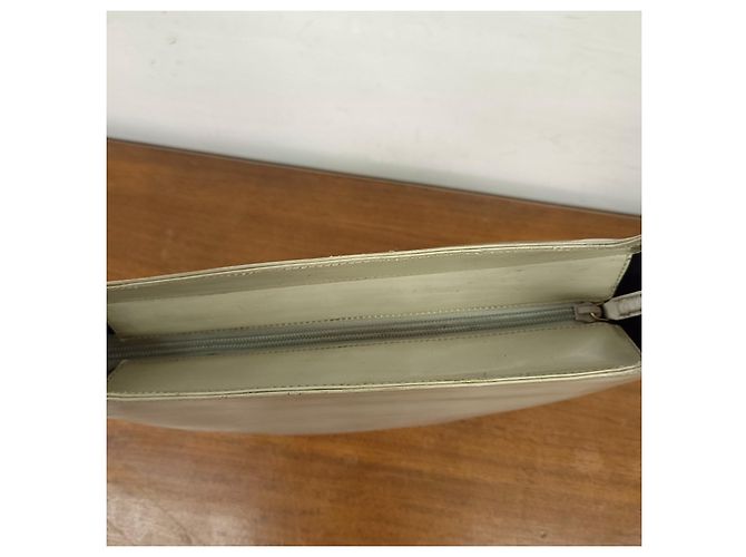 Gucci shoulder bag grey coated canvas Beige - view 4