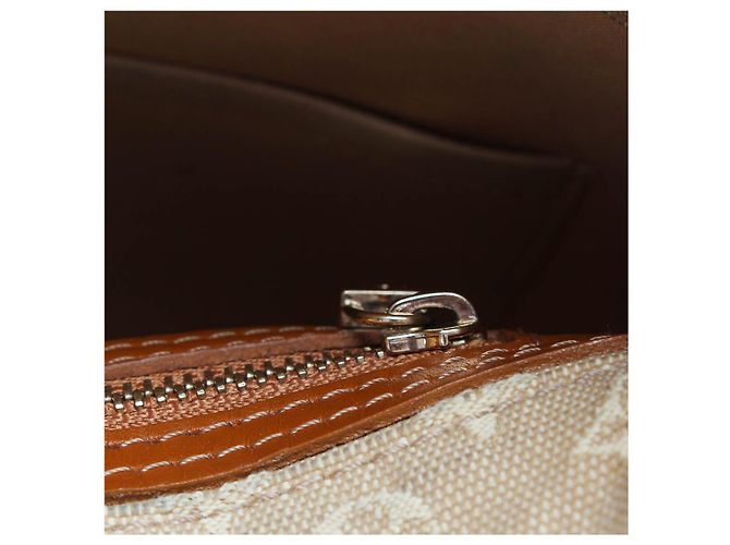 Louis Vuitton Monogram Mini Lin Mary Kate Besace Canvas Crossbody Bag Marrone - vista 14