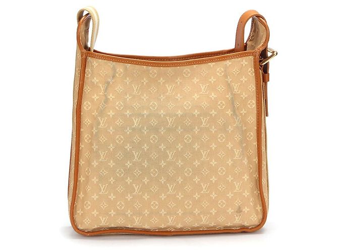 Louis Vuitton Monogram Mini Lin Mary Kate Besace Canvas Crossbody Bag Marrone - vista 5