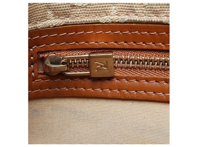 Louis Vuitton Monogram Mini Lin Mary Kate Besace Canvas Crossbody Bag Marrone - vista 8
