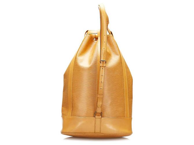 Louis Vuitton Épi Randonnée GM Beige - vue 3