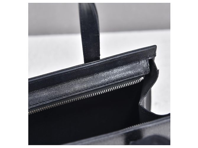 Fendi Lederhandtasche Lederhandtasche Schwarz - Ansicht 15