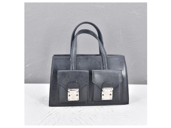 Fendi Lederhandtasche Lederhandtasche Schwarz - Ansicht 3