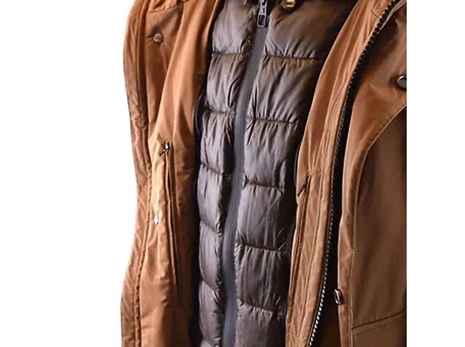 Autre Marque Men's Winter Jacket Brown Down Fill - view 3