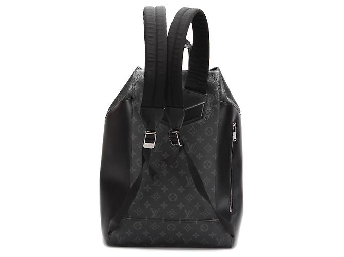 Louis Vuitton Monogram Eclipse Explorer Backpack Black Cloth ref