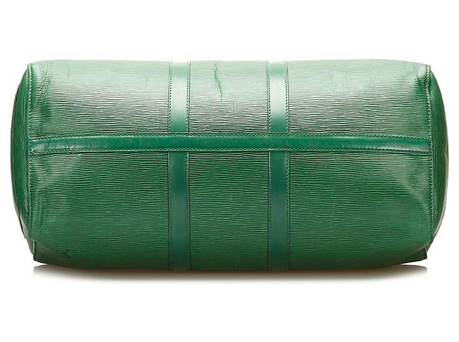 Louis Vuitton Epi Keepall 45 M42974 Verde - vista 4