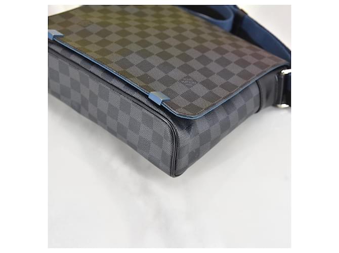 Louis Vuitton Damier Graphite District PM Nero - vista 6