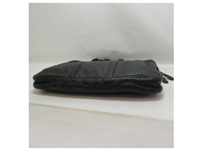 Porte-documents en cuir Guccissima - vue 4