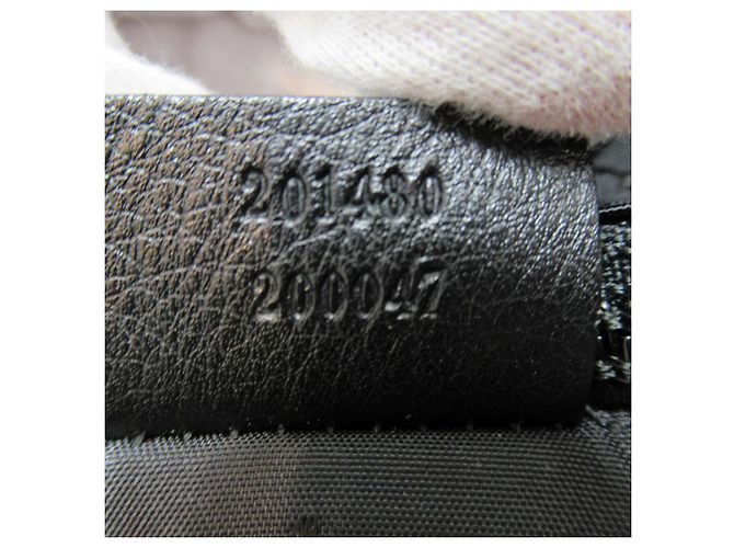 Porte-documents en cuir Guccissima - vue 6