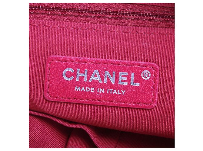 Chanel Medium Gabrielle Schultertasche aus Leder Weiß - Ansicht 7