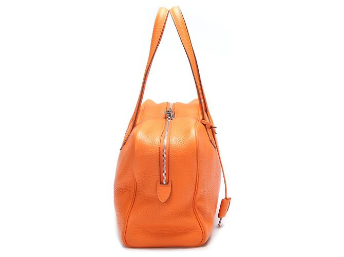 Victoria Hermès Clemente Vittoria II 35 Borsa Arancione - vista 3