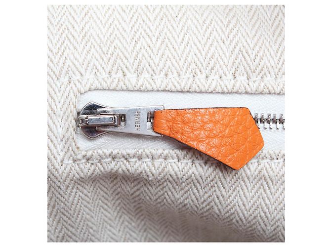 Victoria Hermès Clemente Vittoria II 35 Borsa Arancione - vista 7