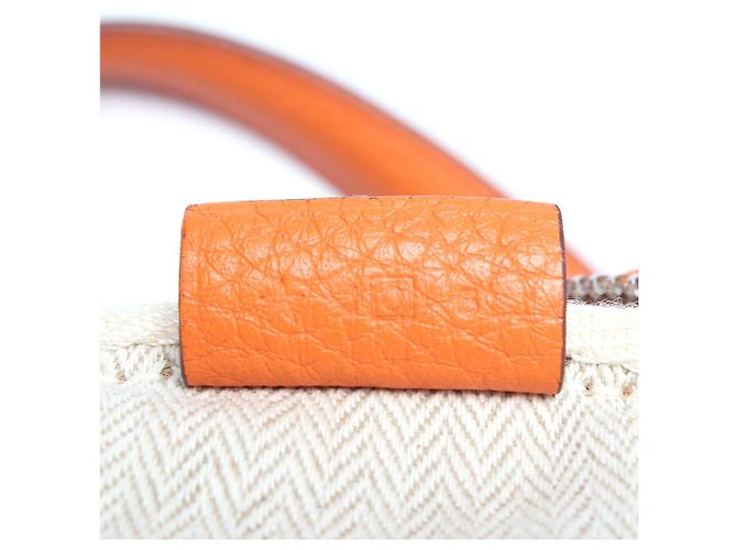 Victoria Hermès Clemente Vittoria II 35 Borsa Arancione - vista 8