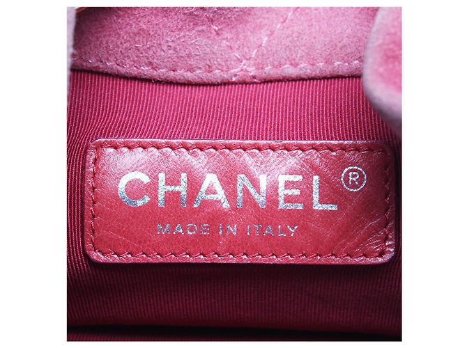 Chanel Quilted Suede Gabrielle Backpack Pink - view 6