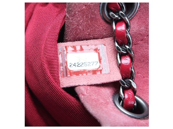 Chanel Quilted Suede Gabrielle Backpack Pink - view 7