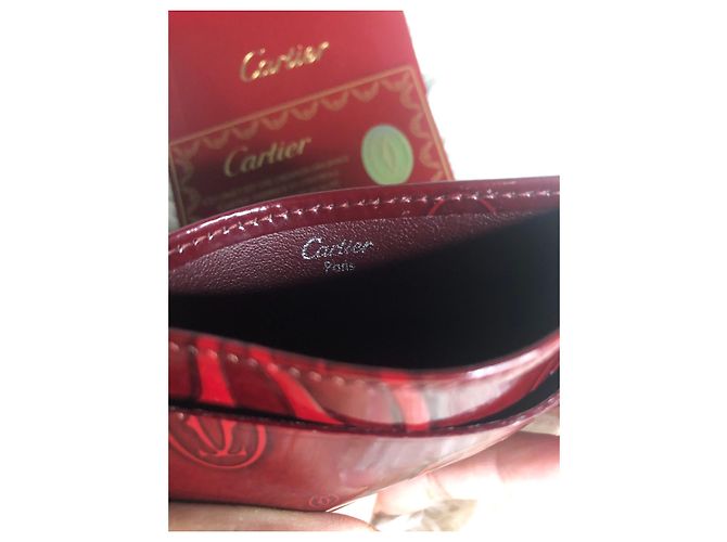 Cartier Purses, wallets, cases Dark red - view 3