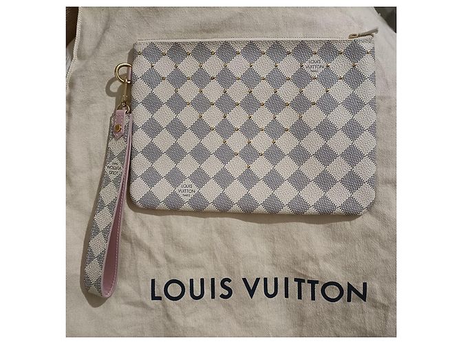City Steamer Pochette da città bianca Louis Vuitton Bianco sporco - vista 2