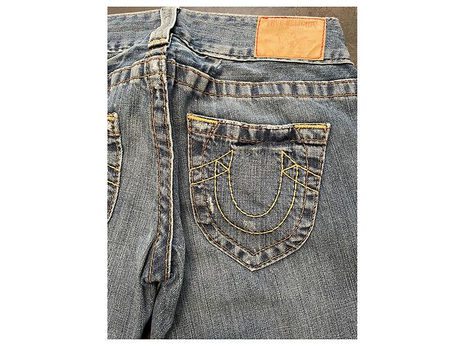 Vaqueros bootcut True Religion azules de algodón - vista 4
