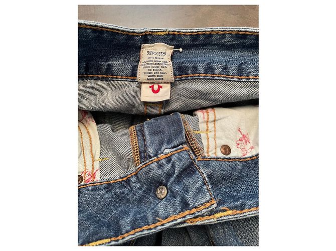 Vaqueros bootcut True Religion azules de algodón - vista 5