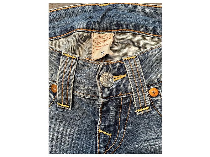 Vaqueros bootcut True Religion azules de algodón - vista 6