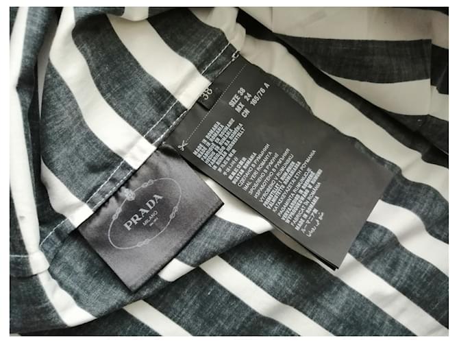 Camiseta Prada negra de algodón Negro - vista 5
