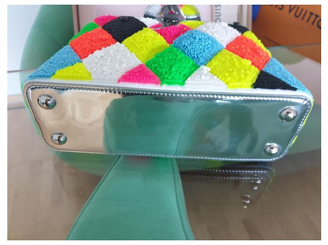 Louis Vuitton Capucines BB Artycapucines / Ugo Rodinone Multicolore - vista 5