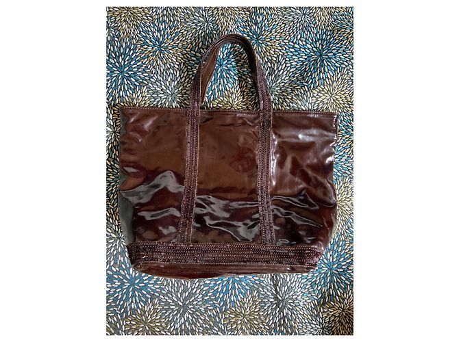 Vanessa Bruno Lack Tasche Braun - Ansicht 2