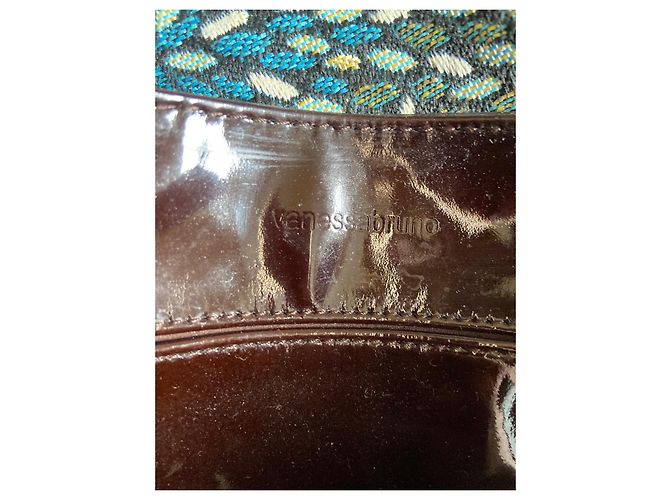 Vanessa Bruno Lack Tasche Braun - Ansicht 5