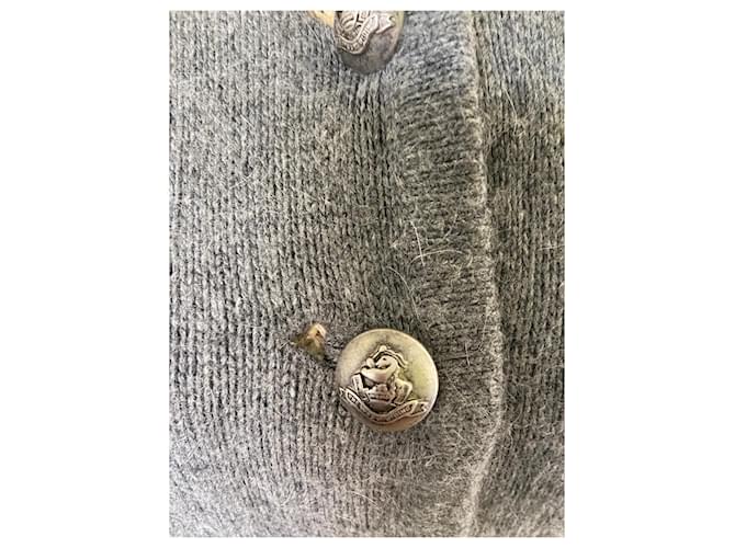 Gerard Darel Poncho Grau Angora - Ansicht 3