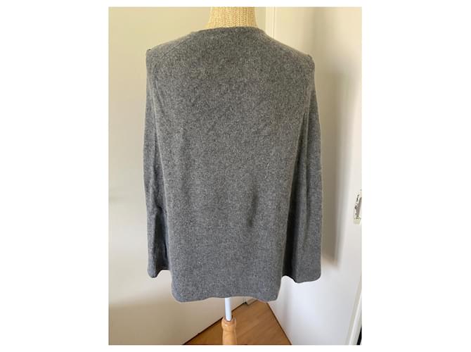Gerard Darel Poncho Grau Angora - Ansicht 5