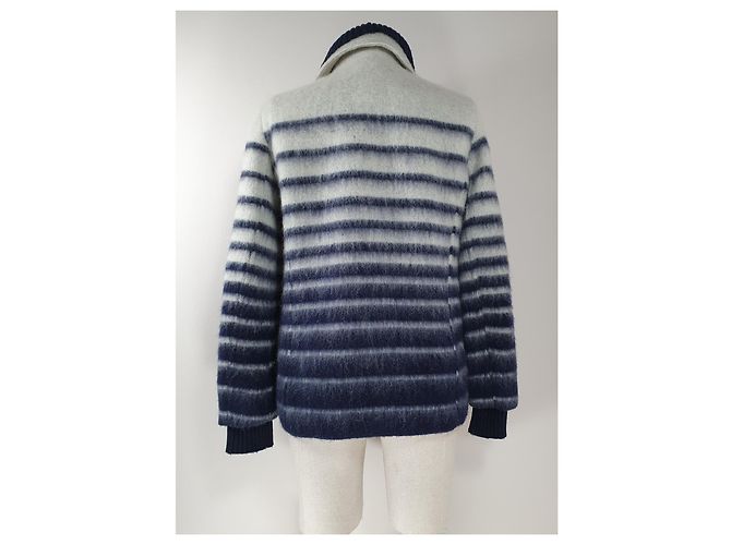 Abrigo azul de lana Jean Paul Gaultier x Lindex - vista 5