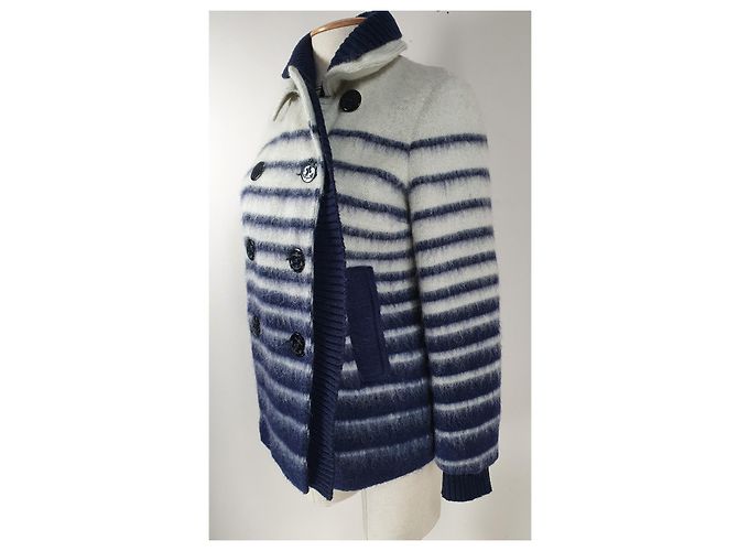 Abrigo azul de lana Jean Paul Gaultier x Lindex - vista 7