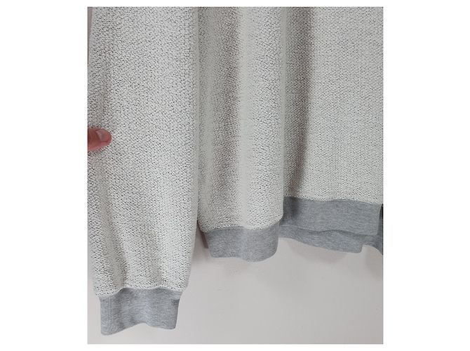Autre Marque Yours Sweatshirt Grau aus Baumwolle XL - Ansicht 4