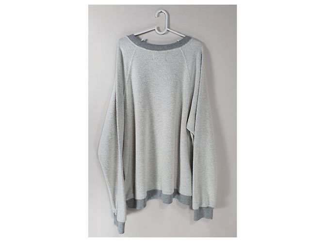 Autre Marque Yours Sweatshirt Grau aus Baumwolle XL - Ansicht 5