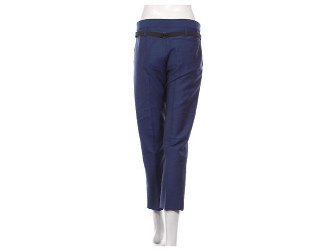 Calça Acne Studios azul de lã e mohair - vista 2