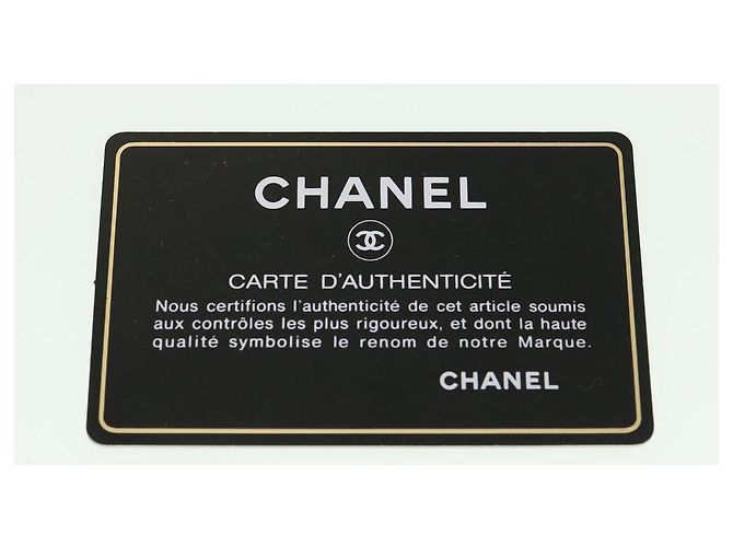 CHANEL Cambon Line Cartera larga Negro CC Auth th3151 - vista 12