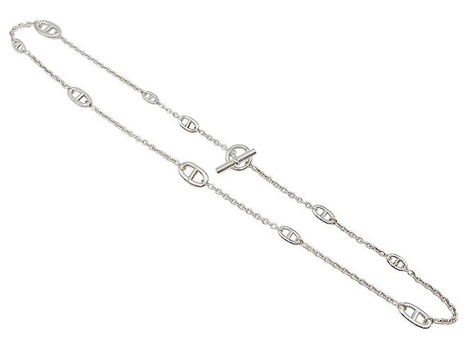 Chaîne d'ancre Hermès lange Halskette,"Farandole", Geld. - Ansicht 5