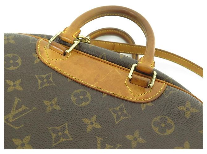 LOUIS VUITTON BORSA A MANO DEAUVILLE MONOGRAM CANVAS M47270 Tracolla Marrone - vista 10