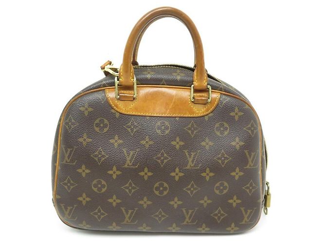 LOUIS VUITTON BORSA A MANO DEAUVILLE MONOGRAM CANVAS M47270 Tracolla Marrone - vista 2