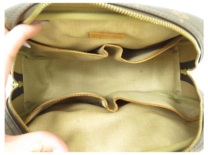 LOUIS VUITTON BORSA A MANO DEAUVILLE MONOGRAM CANVAS M47270 Tracolla Marrone - vista 5