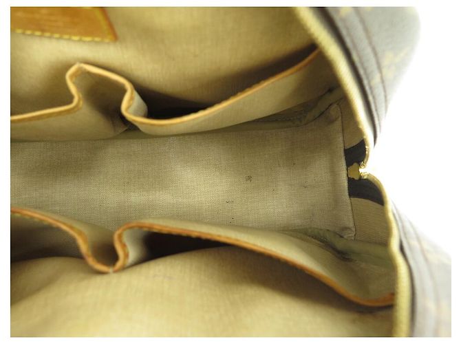 LOUIS VUITTON BORSA A MANO DEAUVILLE MONOGRAM CANVAS M47270 Tracolla Marrone - vista 8
