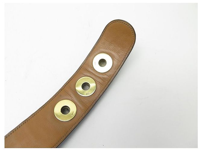 Piano Hermès VINTAGE HERMES KLAVIERGÜRTEL 72 CM SCHWARZER KROKODIL-LEDERGÜRTEL KROKODIL-LEDERGÜRTEL - Ansicht 3