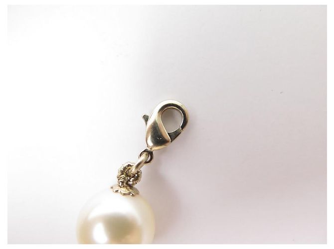 NUOVA COLLANA CHANEL LOGO CC E COLLANA DI PERLE 65 72 COLLANA IN METALLO ORO CM D'oro - vista 4