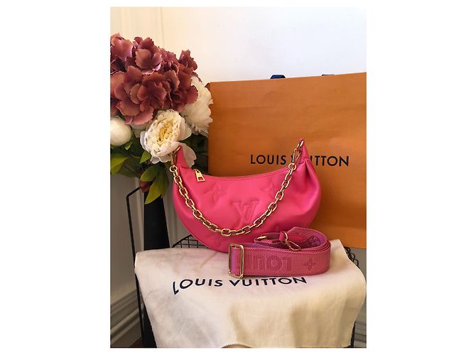 Borsa a mano Louis Vuitton Over the Moon rosa in tessuto - vista 2