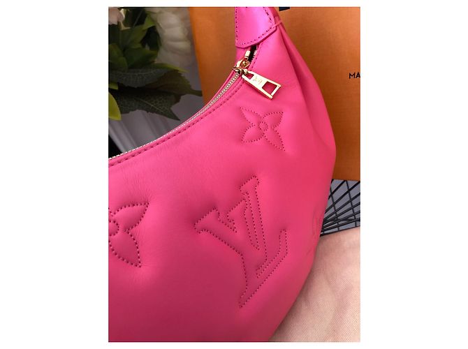 Borsa a mano Louis Vuitton Over the Moon rosa in tessuto - vista 6