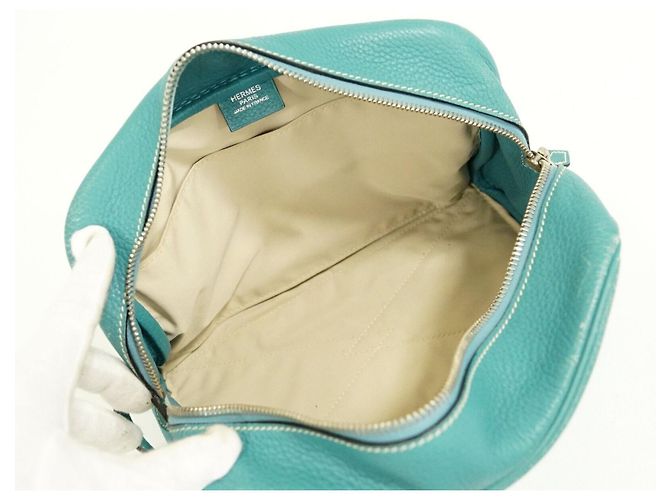 Hermès Victoria Turquesa - vista 4