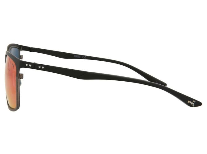 Puma Sonnenbrille aus Metall mit quadratischem Rahmen - Ansicht 3